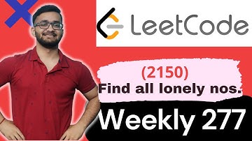 2150 Find All Lonely Numbers in the Array || Weekly Contest 277 || LeetCode 2150 || Medium || C++