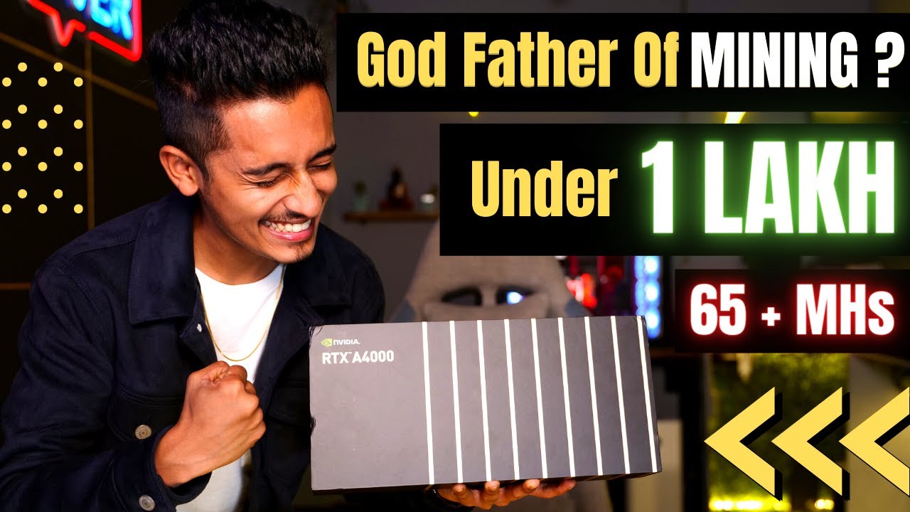 The Best Mining Card NVIDIA RTX A4000 in 2022 Unboxing & Review With