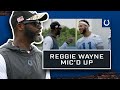 Coach Reggie Wayne Mic'd Up at Colts Veteran Minicamp
