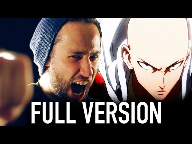 One Punch Man FULL ENGLISH OPENING (The Hero - Jam Project) Cover by Jonathan Young class=