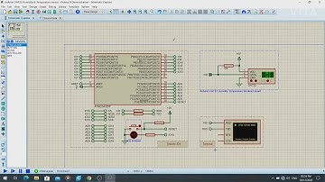 Using Arduino DHT22 Humidity & Temperature Sensor and Arduino RGB common Cathode LED at Proteus.