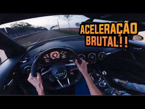 ACELERANDO UM AUDI TTRS COM 600WHP - FIQUEI EM CHOQUE!