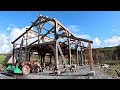 Timber Framed Barn Part 19 Finishing the framing