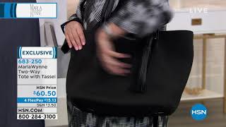 MarlaWynne TwoWay Tote with Tassel screenshot 2