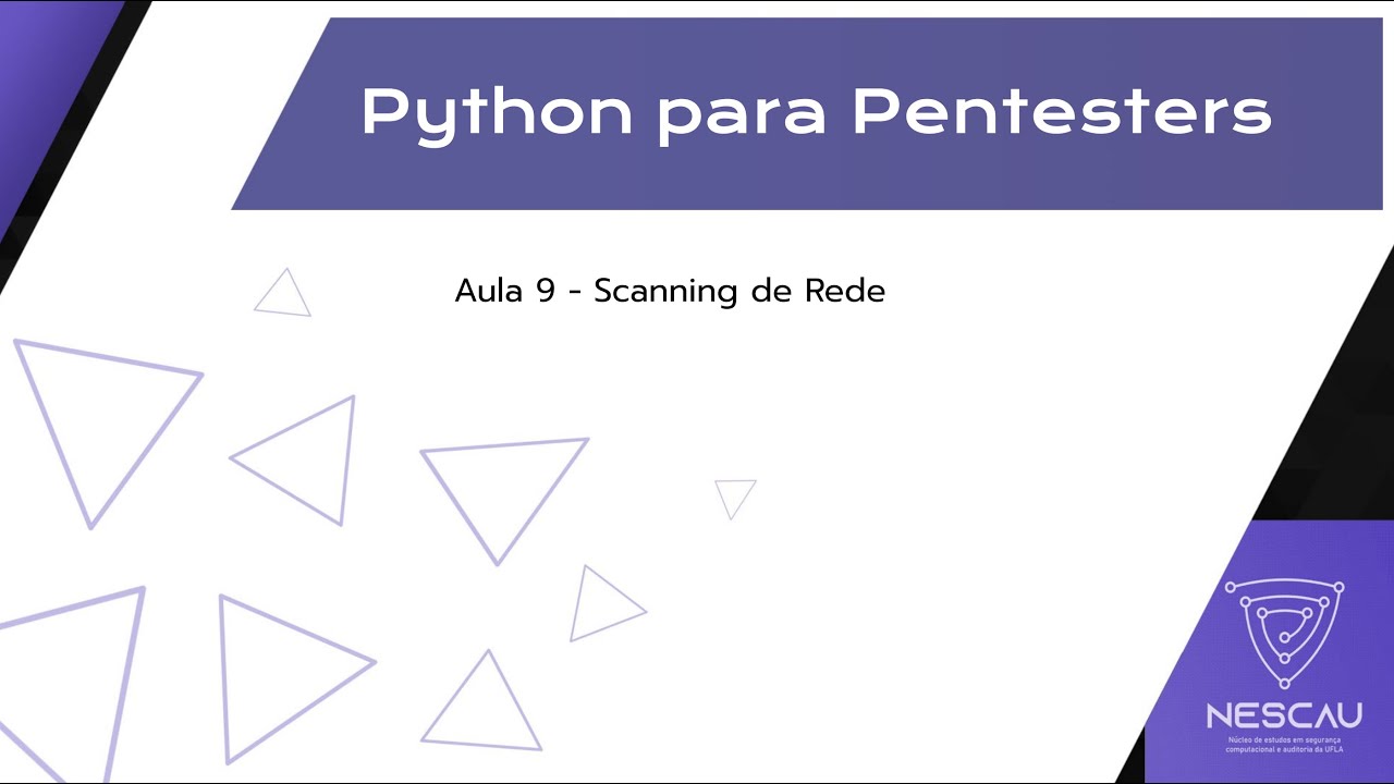 Scanning de Rede | Aula 9 | Python para Pentesters (2021) - YouTube