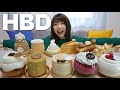 誕生日は大好きなケーキを好きなだけ食べまくる！