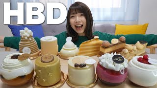 誕生日は大好きなケーキを好きなだけ食べまくる！