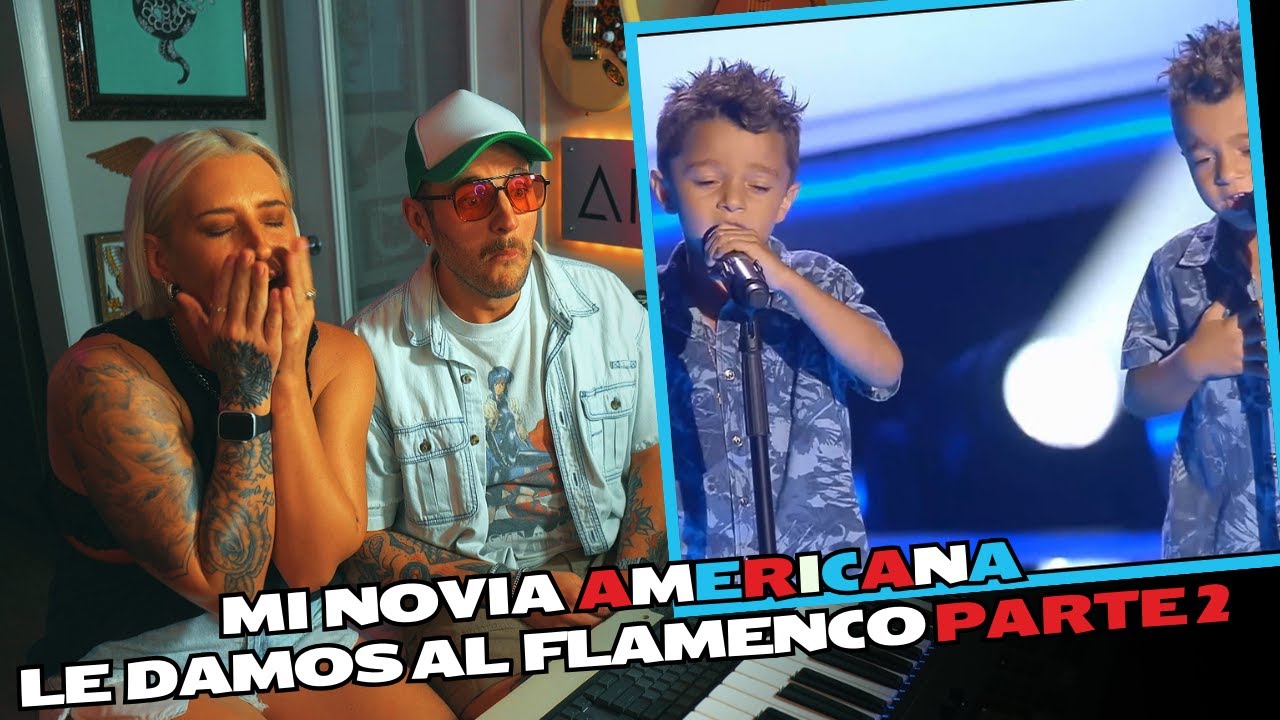 AMERICAN@S intentan aprender sobre el Flamenco PARTE 2