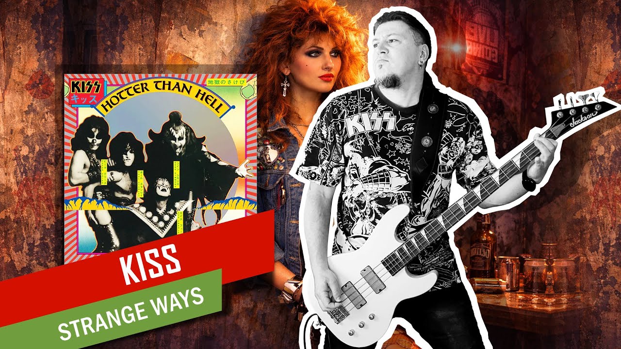 Strange Ways by KISS | Bass Cover with Tabs