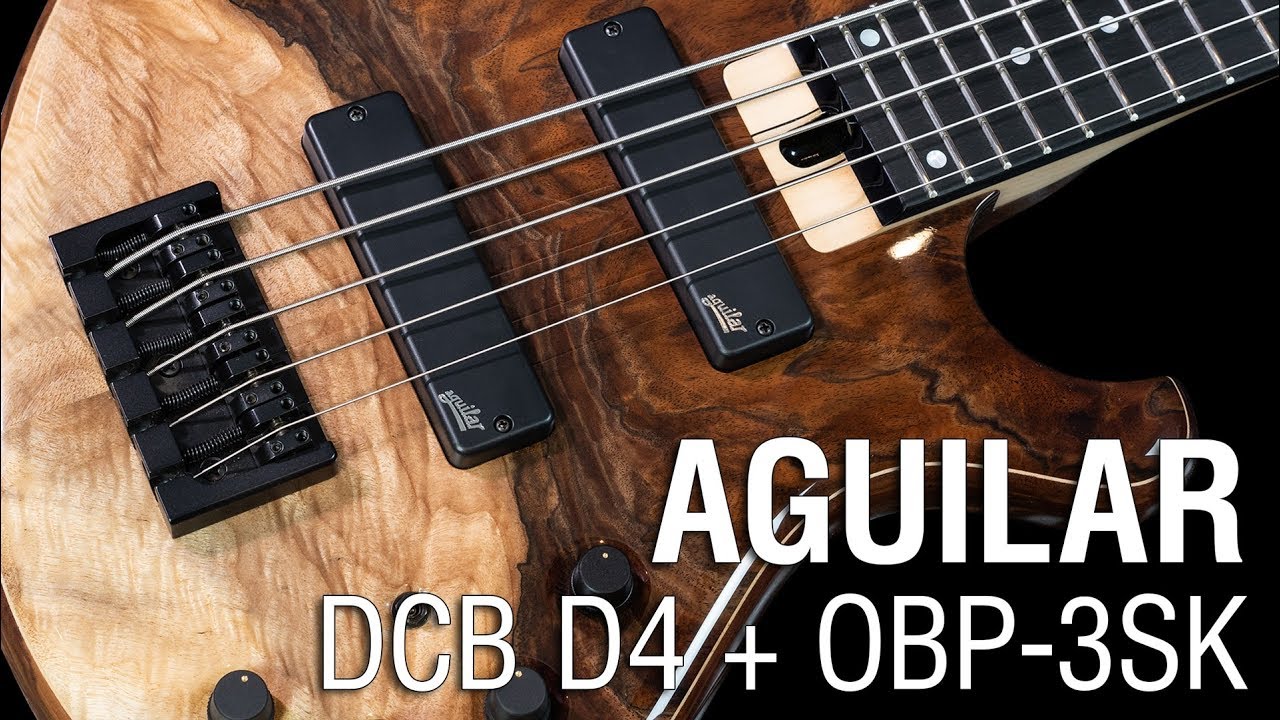 Aguilar DCB D4 + OBP-3SK // Maruszczyk Frog Omega 5a - YouTube