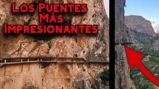 Los Puentes Más Peligrosos, Impresionantes y RAROS Del Mundo #asombroso #viral #puentealto