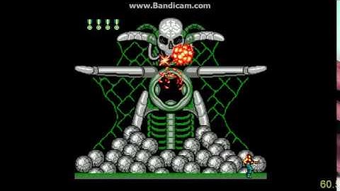 NES GAME Huyền Thoại - Contra2 - Stage 7