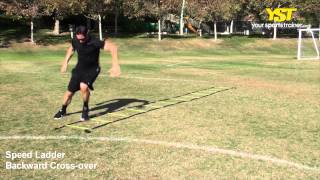 Speed Ladder Backward Cross-over
