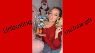 Unboxing GIFT from @YouTube 🎁❤️ a BEARBRICK AUDIO 🎶🤩 #youtubegift #BearBrick