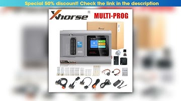 Xhorse MultiProg Programmer Prolevel ECU TCU Programmer with Free MQB48 License Update Version of