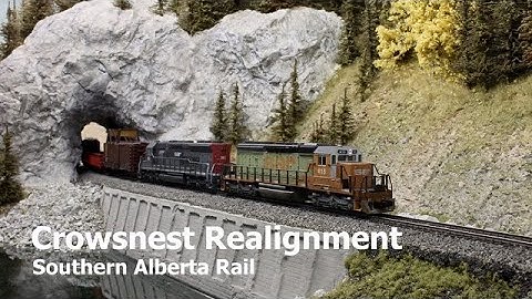 Big Construction Plans for 2021 - Crowsnest Realignment - Southern Alberta Rail