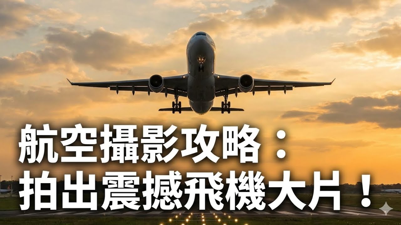 航空攝影攻略:拍出震撼飛機大片! - YouTube