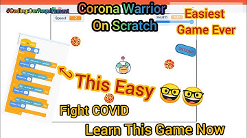 How To Make A Corona Warrior Game On Scratch || Making A Virus Whack Game On Scratch || Scratch 3.0