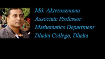 MAT204,Lec#10,Determining the output of a Program, Md.Akteruzzaman,Associate Professor,Dhaka College