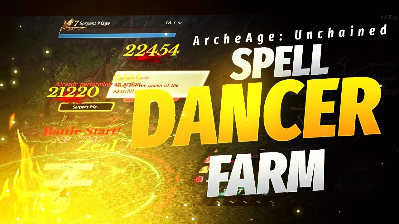 Archeage Unchained   Spelldancer How To Farm _ Fresh Start