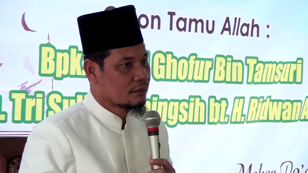 Tausiyah Drs.KH.Fahrurrozi, M.Ag  (UIN Walisongo). Tasyakur Walimatulssafar Lil Hajj (Part 1).
