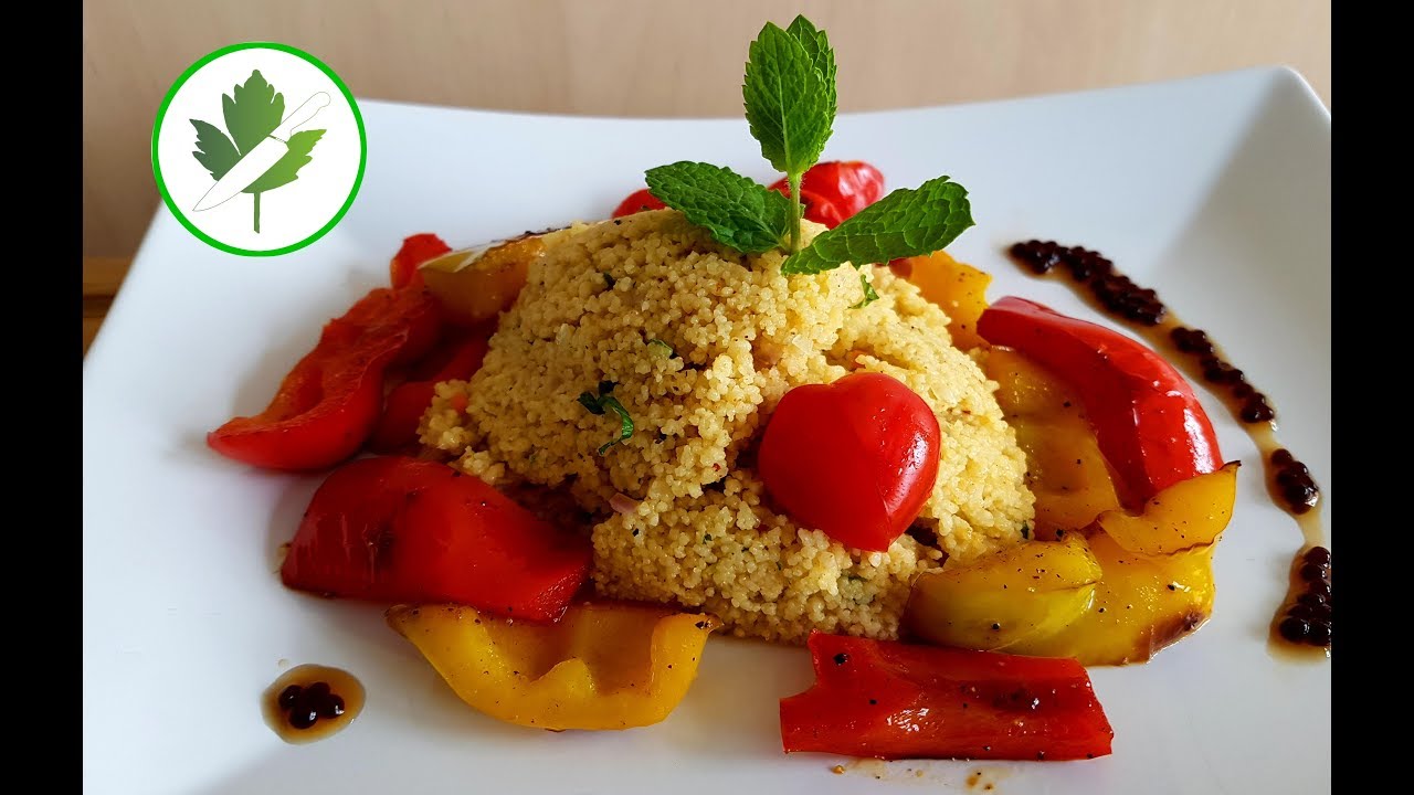 15 Min Küche - Marokkanischer Couscous Salat mit Paprika #Grillen - YouTube 15 Min Küche - Marokkanischer Couscous Salat mit Paprika #Grillen - YouTube