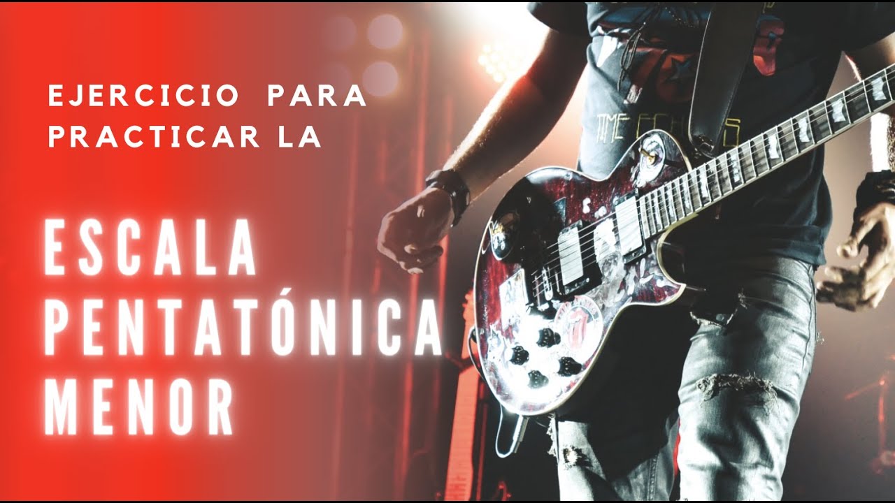 Como tocar la ESCALA PENTATÓNICA MENOR en la GUITARRA 🎸 | Tutorial