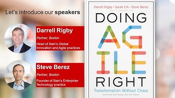 Doing Agile Right with Steve Berez and Darrell Rigby
