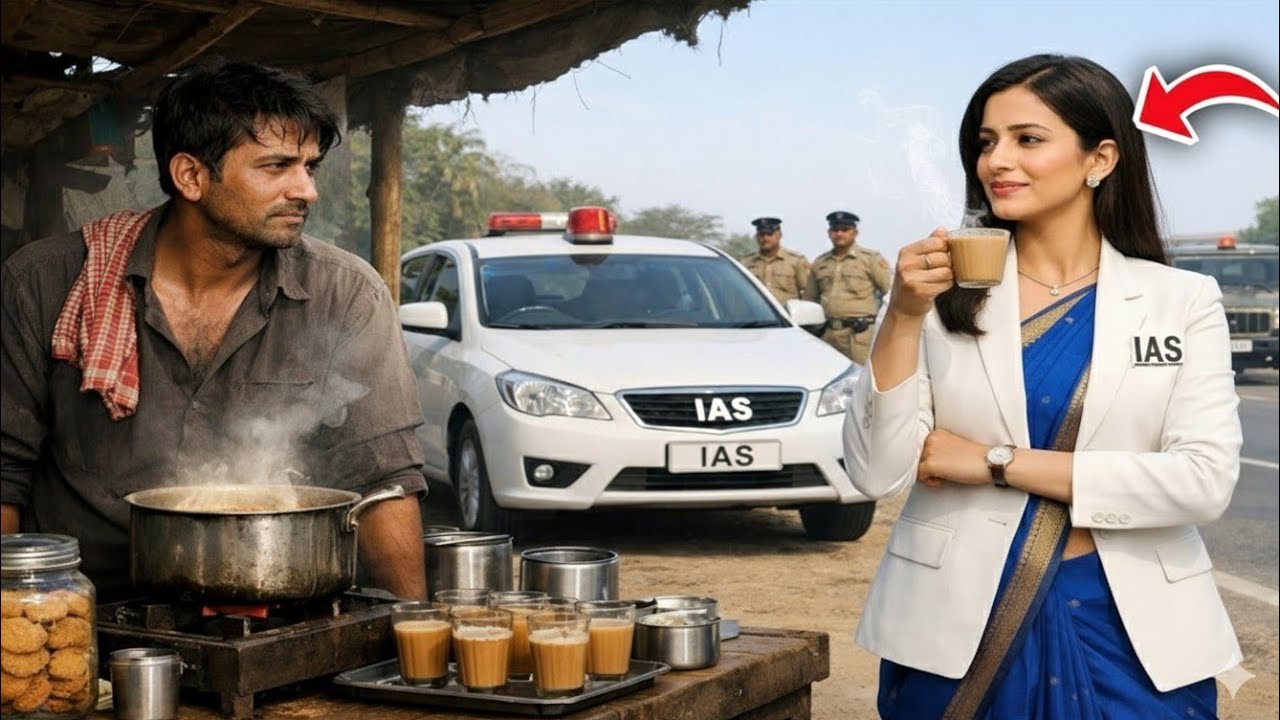 রাস্তার ধারের চা বিক্রেতাই যখন আইএএস ম্যাডামের স্বামী! তারপর যা ঘটলো, তা দেখে চোখের জল ধরে রাখতে 