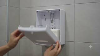 C-Fold Tissue Dispenser & How to Use | Step-by-Step Tutorial