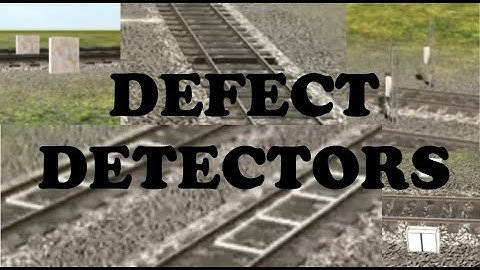 Trainz 2019 Using Different Defect Detectors