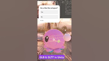UNITY IMPORT GLB & GLTF FILES