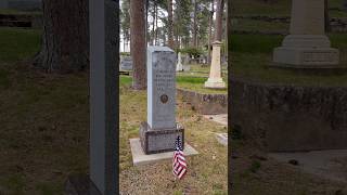 Preacher Smith's grave #deadwood #history #historicalfigures #historical #cemetery #summeronshorts