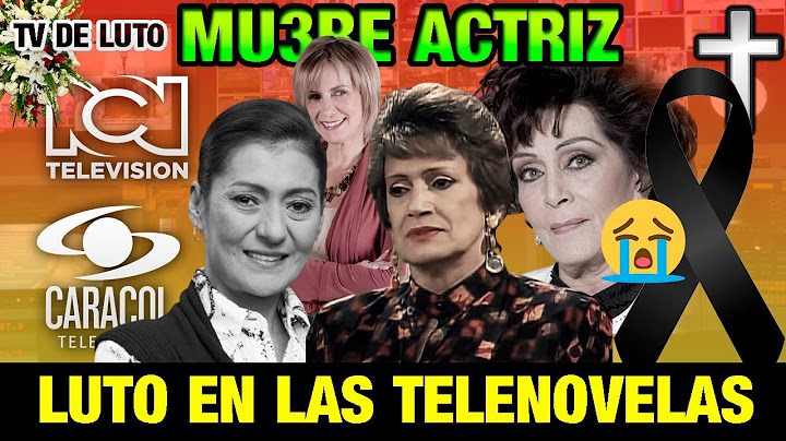 ➕¡ ULTIMA HORA ! HACE UNAS HORAS Luto En LA TELEVISIÓN muere acTRIZ Descanse en Paz LUTO EN LA TV