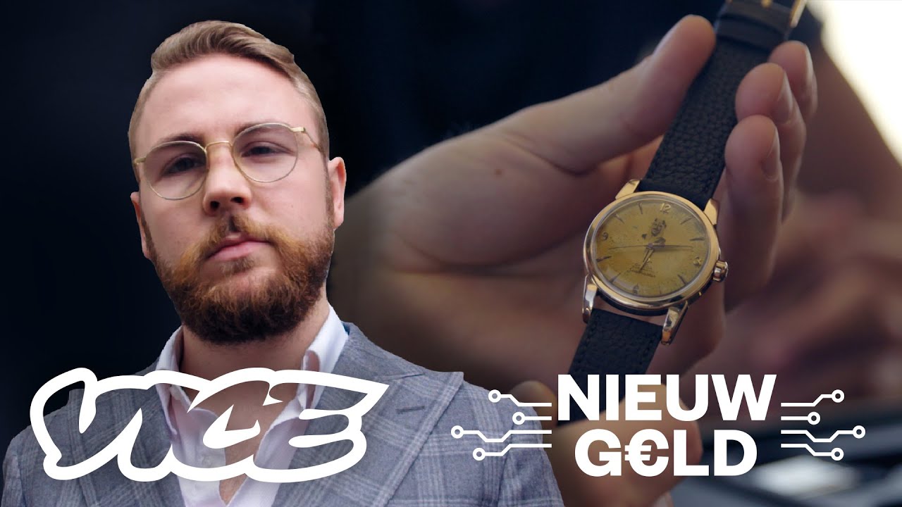 Jasper verdient miljoenen met vintage horloges | Nieuw Geld