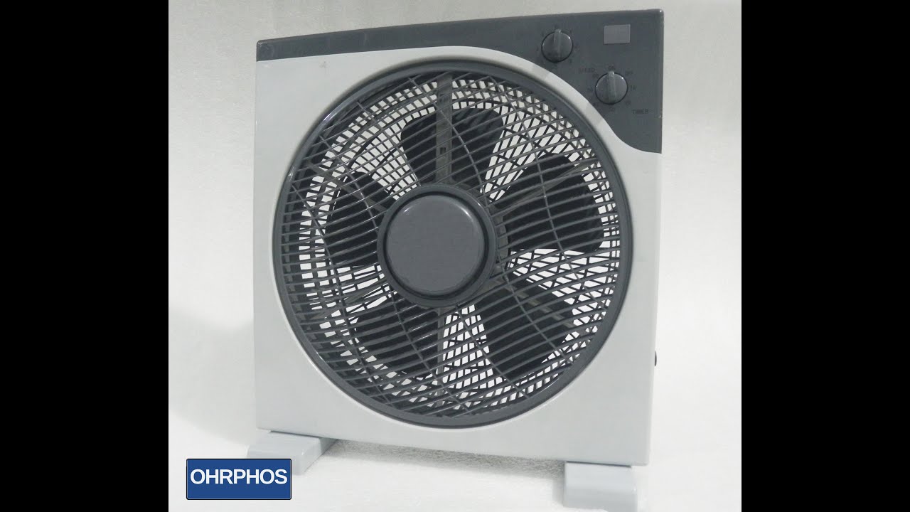 Rechargable DIY Box Fan by OhrPhos YouTube