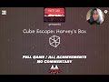 Rusty lakes cube escape harveys box full walkthrough all achievements no commentary