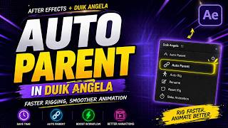 Duik Angela Auto Parent Tutorial | Parent Layers Automatically in After Effects