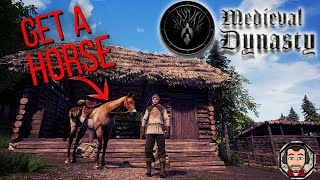 This is how you get a horse in medieval dynasty