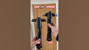 CHEAP vs Expensive - Kylo Ren Lightsaber #lightsaber #starwars #galaxysedge