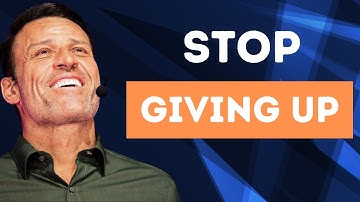 If You’re Tired of Starting Over Stop Giving Up || Tony Robbins #motivation