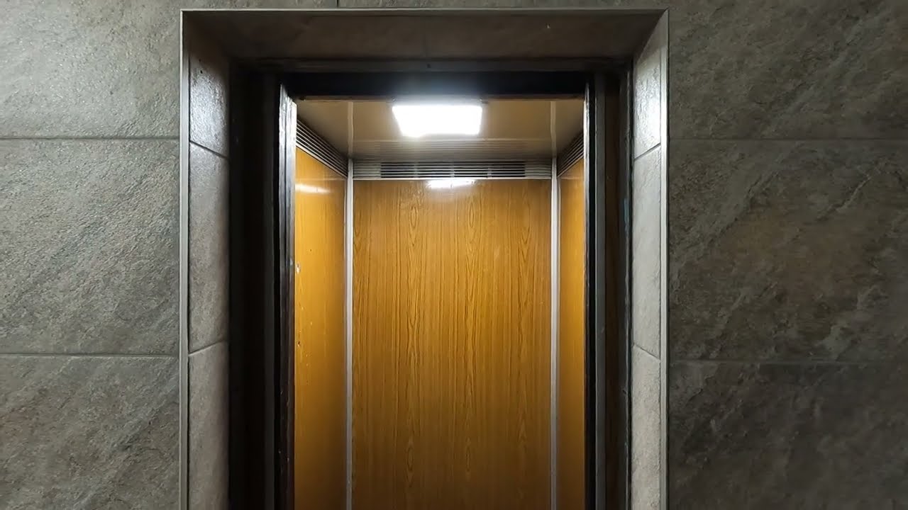 Лифт "МЛЗ" (раб. с 1989 г.); V = 0.71 м/с; г-п 320 кг (г.Самара, ул.Авроры, д.68, п.3)