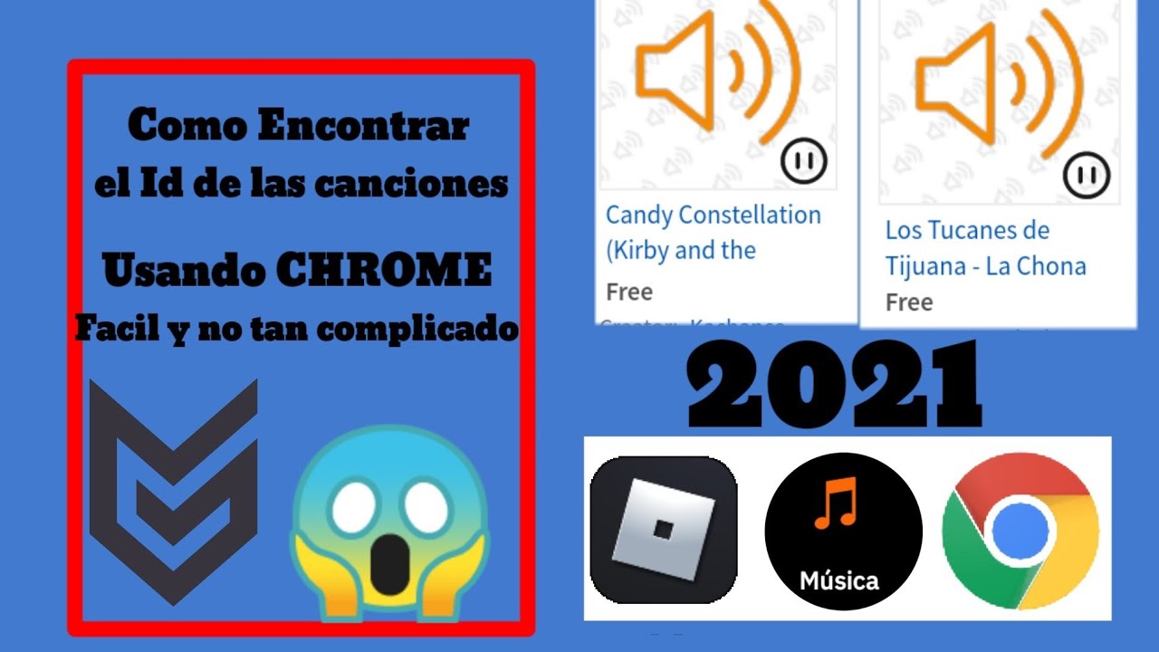 Como sacar Id de canciones para roblox - YouTube