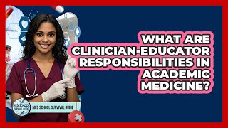 What Are Clinician-Educator Responsibilities In Academic Medicine?