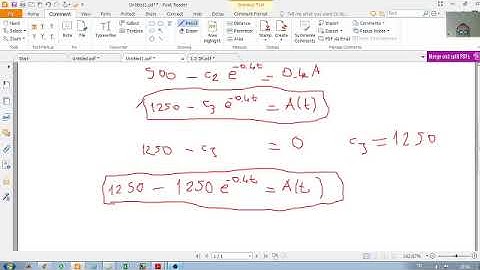 Elementary Differential Equations Lecture 2