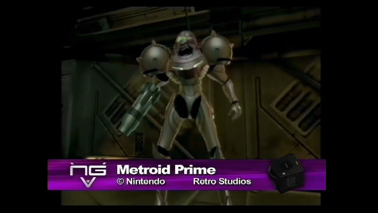 Metroid Prime (GameCube) - E3 2002 Trailer (DVD Rip) 4K60 Upscale