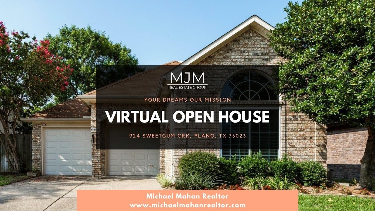 Virtual Open House | 924 Sweetgum Crk, Plano, TX 75023 | MJM Real Estate Group