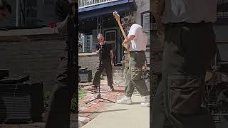 Giant @ Porchfest 2026-05-30 #diy #phillydiy #noiserock #porchfest #westphilly #nowave #postpunk