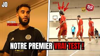 J0 : ON AFFRONTE UNE D2 FUTSAL