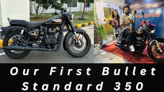 Taking Delivery Of My New RE Bullet 350 😍 New Model Brought 2023 😎 Watch Till the End🥰